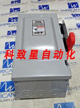 工业配件HF361 30安培 600伏熔断器NEMA 1 隔离开关 D362