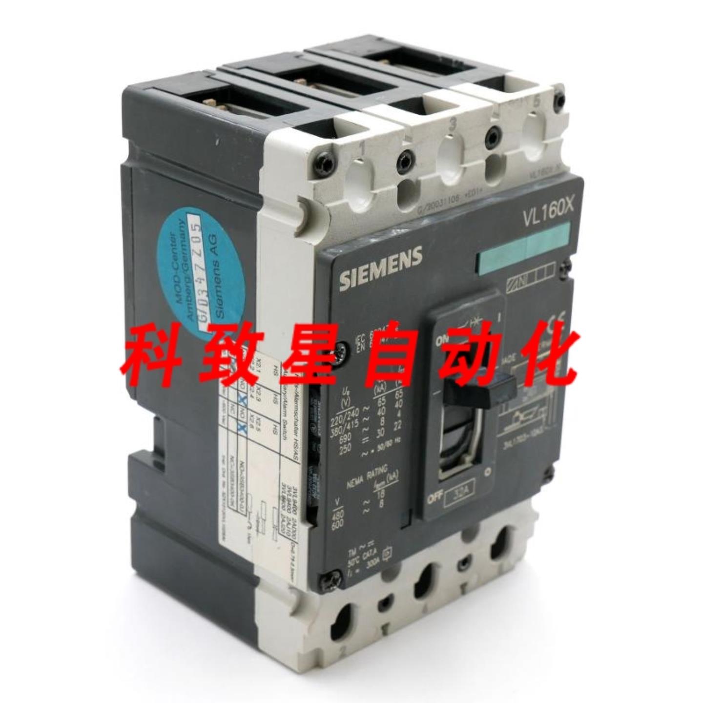 工业配件VL160X 3VL1703-1DA33-2HD1 32A断路器