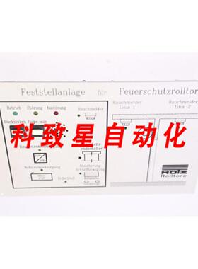 工业配件HOTZ ROLLTORE FHK-I编号078操作面板