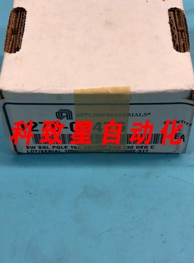 工业配件AMAT 1270-01476 SW SGL POLE 15A 125/250VAC 130 DEG C