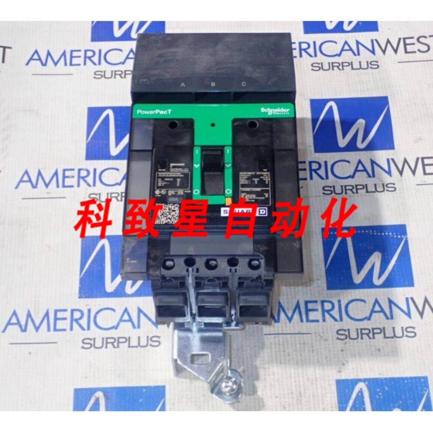 工业配件BDA34060Y 3极60安培 480277伏18KA I-LINE断路器