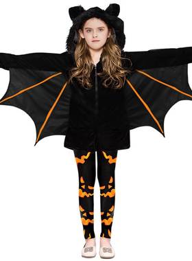 Kids Children Cosplay Costumes Witch Carnival Halloween