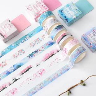 Blow Decorative Washi Flower DIY And Tape Scrapbooking Falls