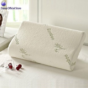 Bamboo Memory Foam Orthopedic Pillow 竹纤维记忆保健护颈枕头