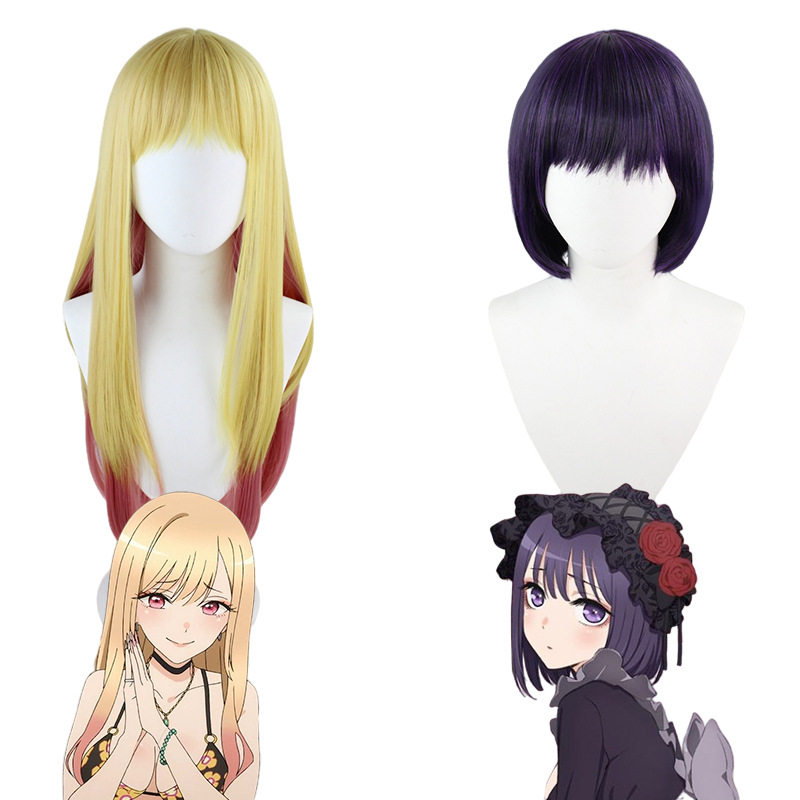 喜多川海梦cos假发黑江雫