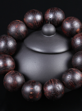 奇楠级海南降真香手串佛珠高油降沉香手链椰奶香男士108颗念珠