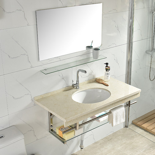 大理石台面洗面盆价格 大理石台面洗面盆图片 星期三