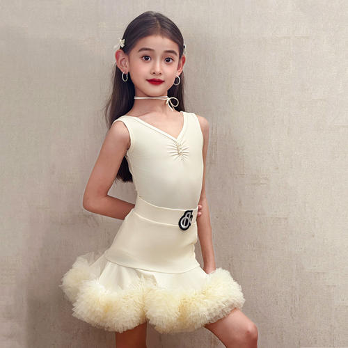 拉丁舞服女童2026新款练功服