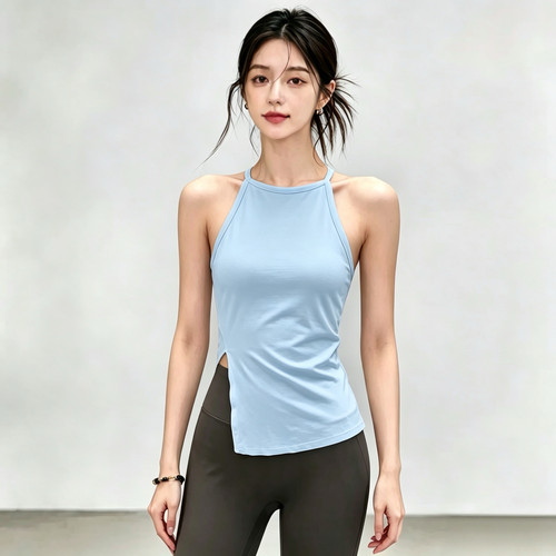 带胸垫显瘦瑜伽普拉提背心吊带女
