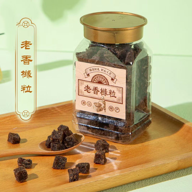 老香橼粒佛手粒潮汕特产蜜饯果脯干凉果办公室休闲解馋小零食213g