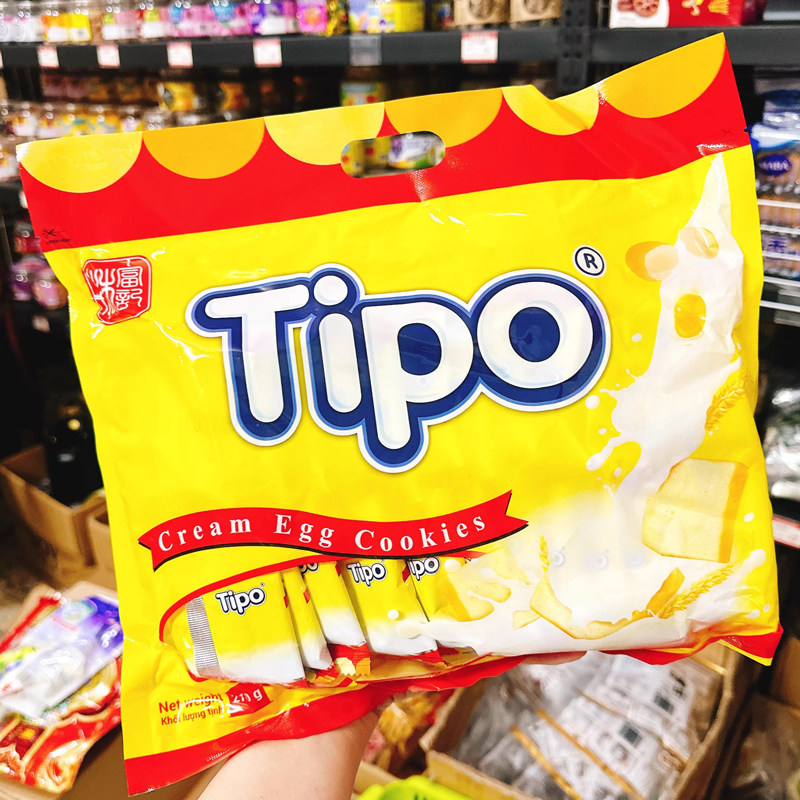 越南进Tipo面包干涂层面包片早餐蛋糕年货饼干解馋幼儿园零食聚餐