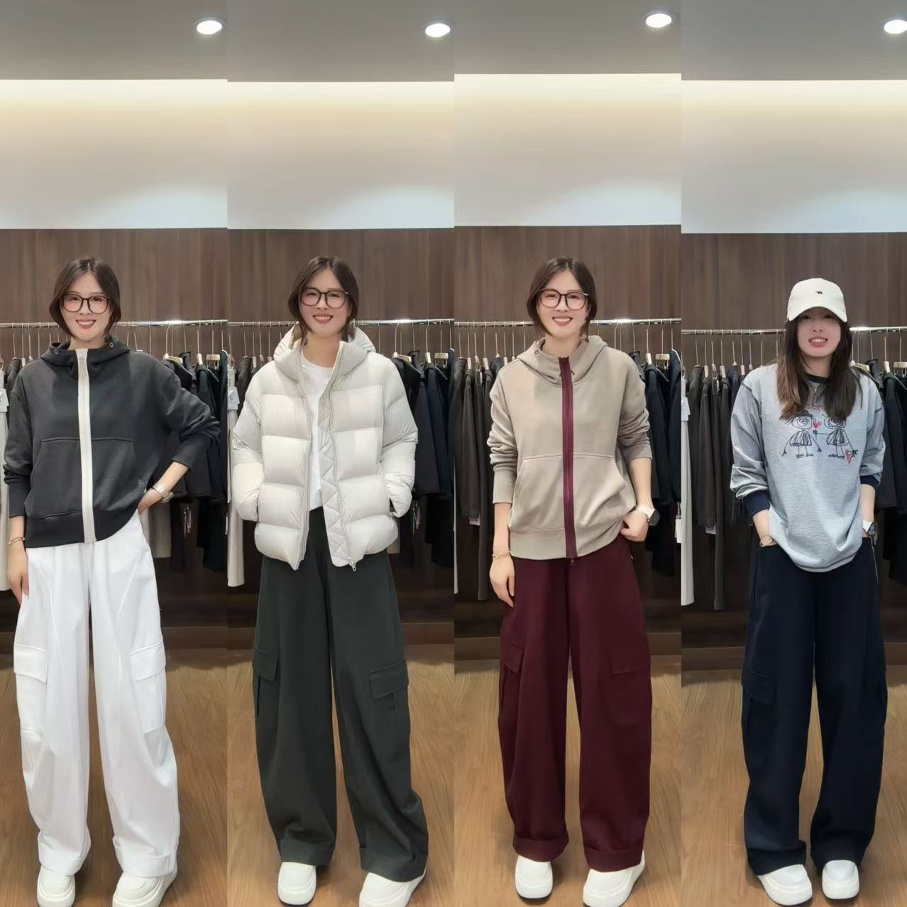 【大潘专享】工装变形记 | 弯刀工装阔腿裤6172