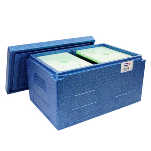 EPPBOX  冷藏箱 EPP保温箱 EPP高密度泡沫箱 51升蓝色【好乐康】