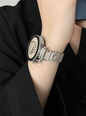 适用小米watchs4sport手表带金属磁吸s4智能手表链xiaomi watchs3配件s2手环watch5高级感color2运动版腕带1