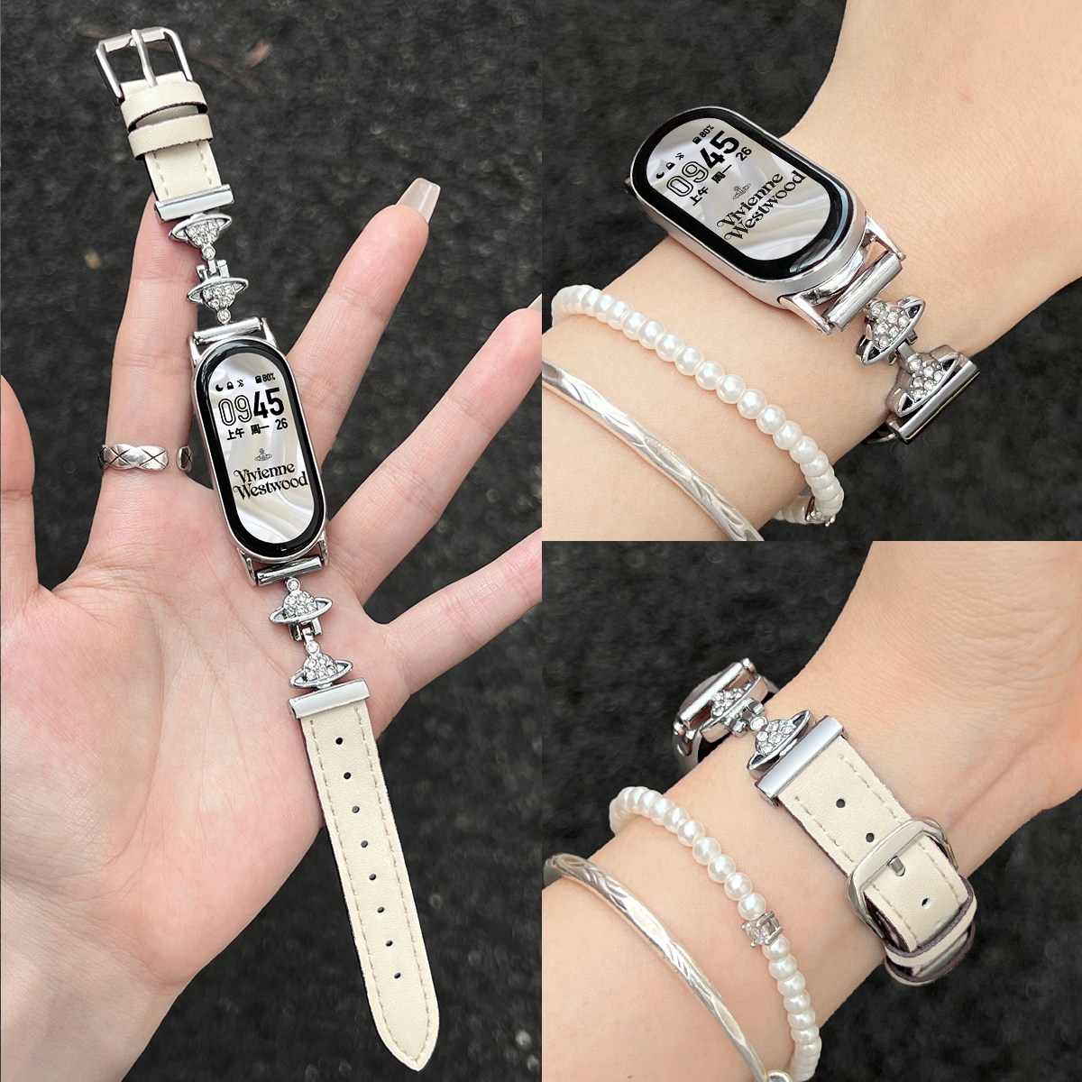 学长家创意真皮质表带高级感女生