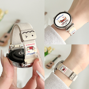 适用小米watchs4手表带编织磁吸s3女士智能手表xiaomi watch s2替换表链s1pro运动版color2女款夏天手环腕带