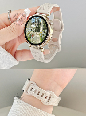 适用小米watchs3表带配件xiaomi watchs4sport腕带硅胶印花智能手表s2手环s1高级感手表带color2运动版替换