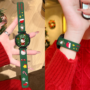 适用小米watchs4手表带硅胶磁吸xiaomi watch s4sport智能运动手表s3/2腕带高级感女士新款41mm专用表链女款