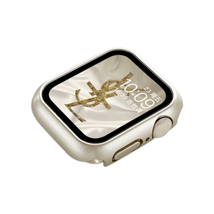 适用苹果手表s8保护壳iwatchs7保护壳膜一体iwatchse表壳applewatchse2保护套9苹果s6/s5透明10全包s11保护壳