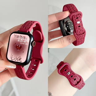 watchfit3手表链高级感2手环腕带创意1夏天女生硅胶 腕表4pro系列智能运动女款 适用华为watch fit4手表带新款