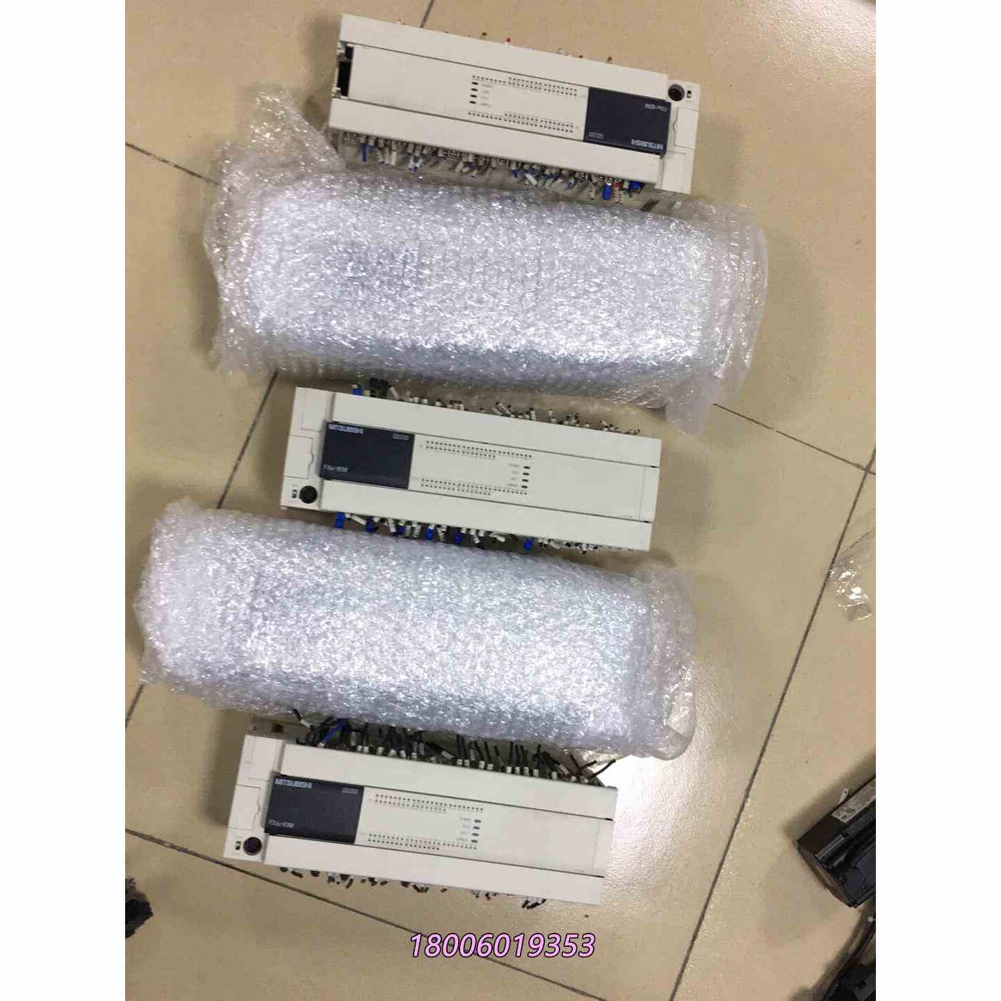 三凌PLC、FX3U-80MR/ES-A、成色好，可装机议价