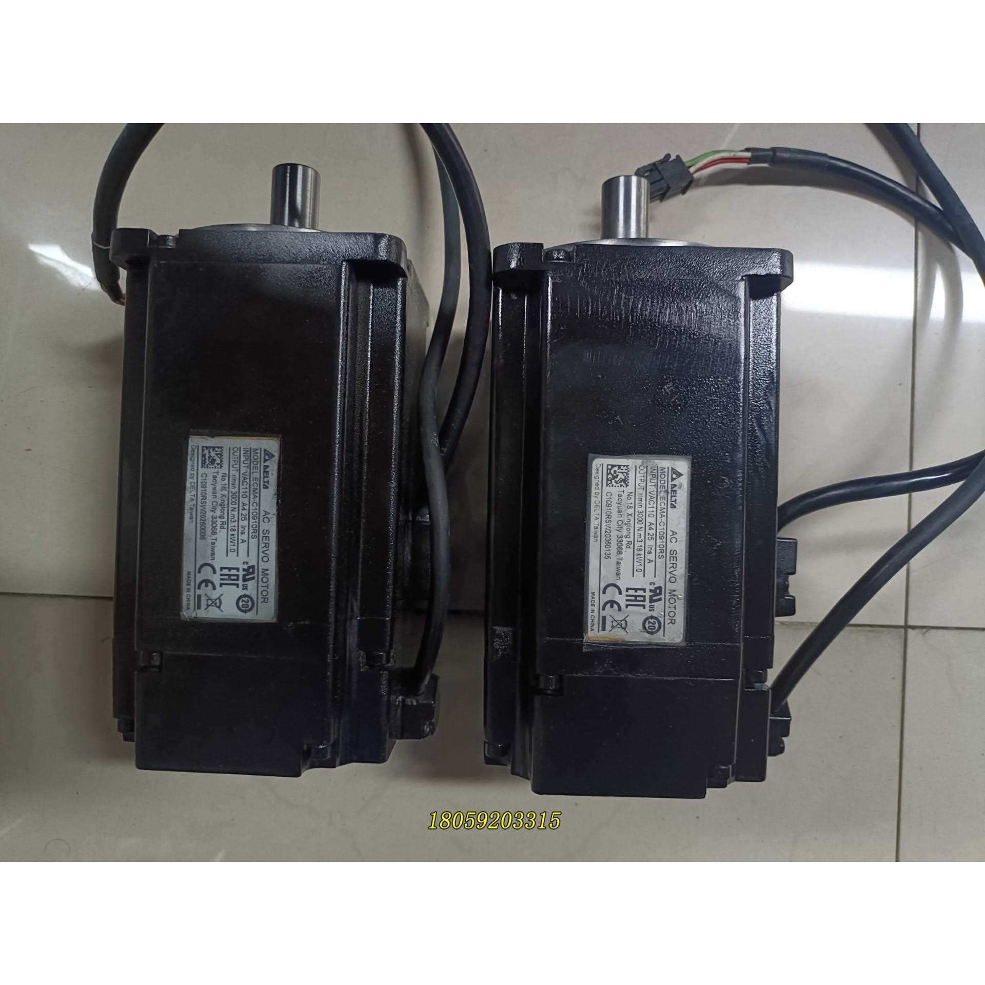 台达A2 ECMA-C10910RS 1KW伺服马达 功能议价