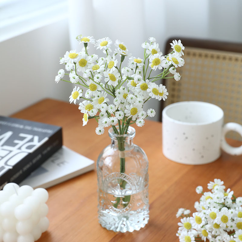清新小雏菊仿真花家居摆件
