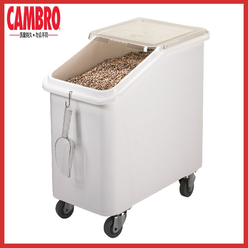 勘宝Cambro食品原料车带拉盖脚轮面粉车餐饮用具蔬果清洗车IBSF27