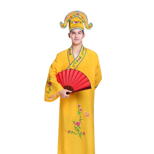 江南四大才子古装服伴郎服年会小品搞笑演出服抖音直播唐伯虎秋香