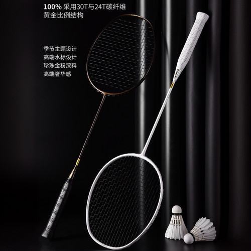 MATRIX MASTER矩阵大师控制型 墨日黎明全碳素羽毛球拍（单支装）