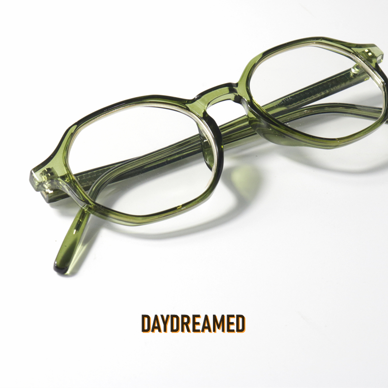 复古圆形绿色镜框近视眼镜韩版中性黑框平光镜学生透明框潮眼镜架