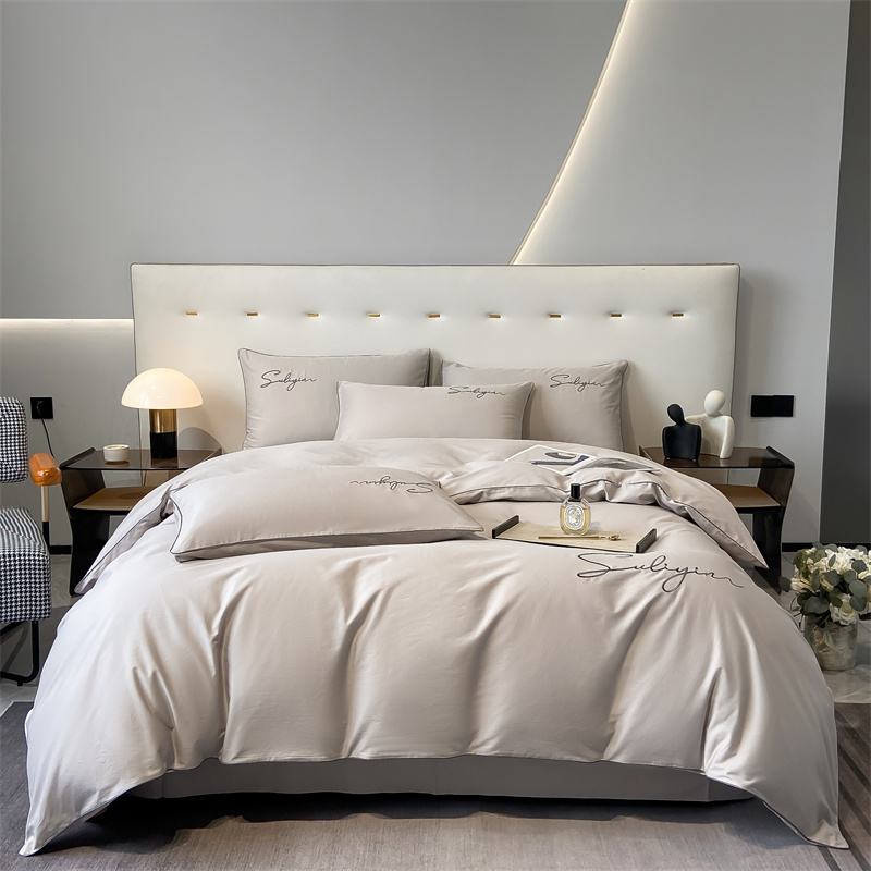 轻奢高级感纯棉床上四件套冬季