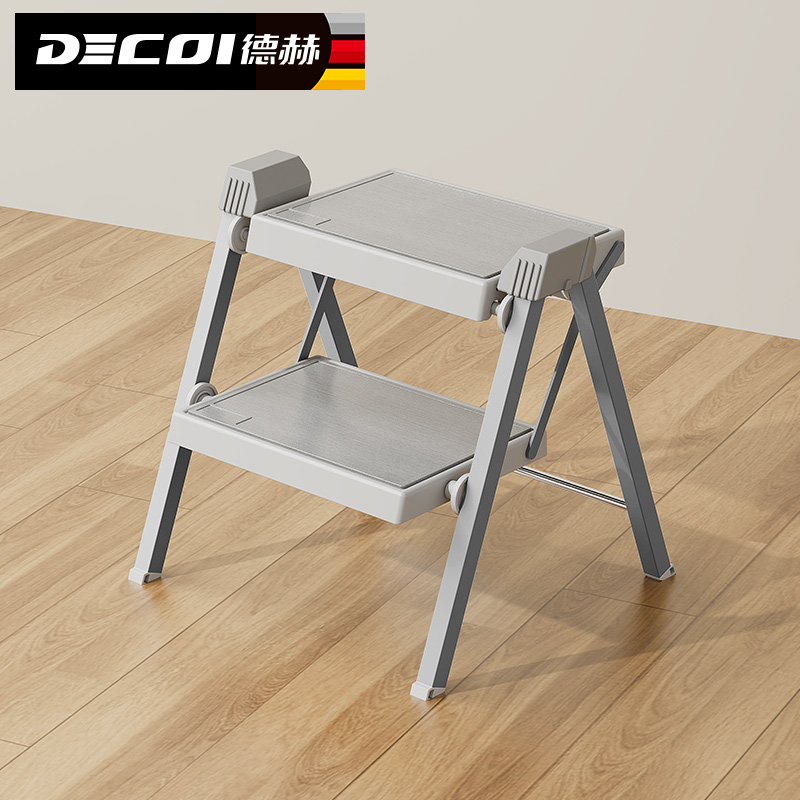梯子家用折叠伸缩小型室内儿童垫脚凳便携式洗车登高梯凳台阶楼梯