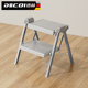 梯子家用折叠伸缩小型室内儿童垫脚凳便携式 洗车登高梯凳台阶楼梯