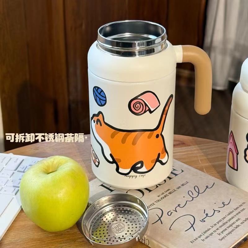 1000ml大容量316保温杯