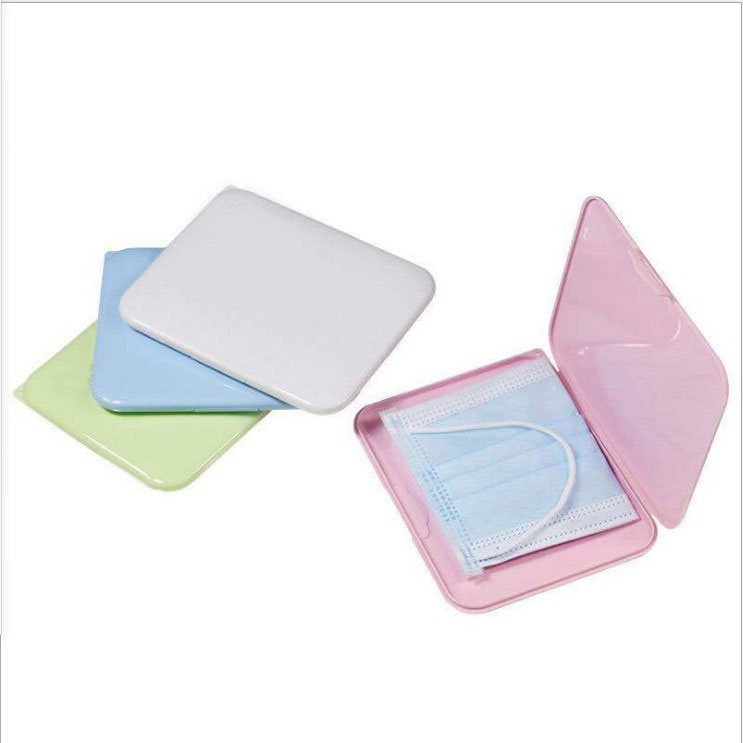 便携折叠随身塑料美观口罩收纳盒