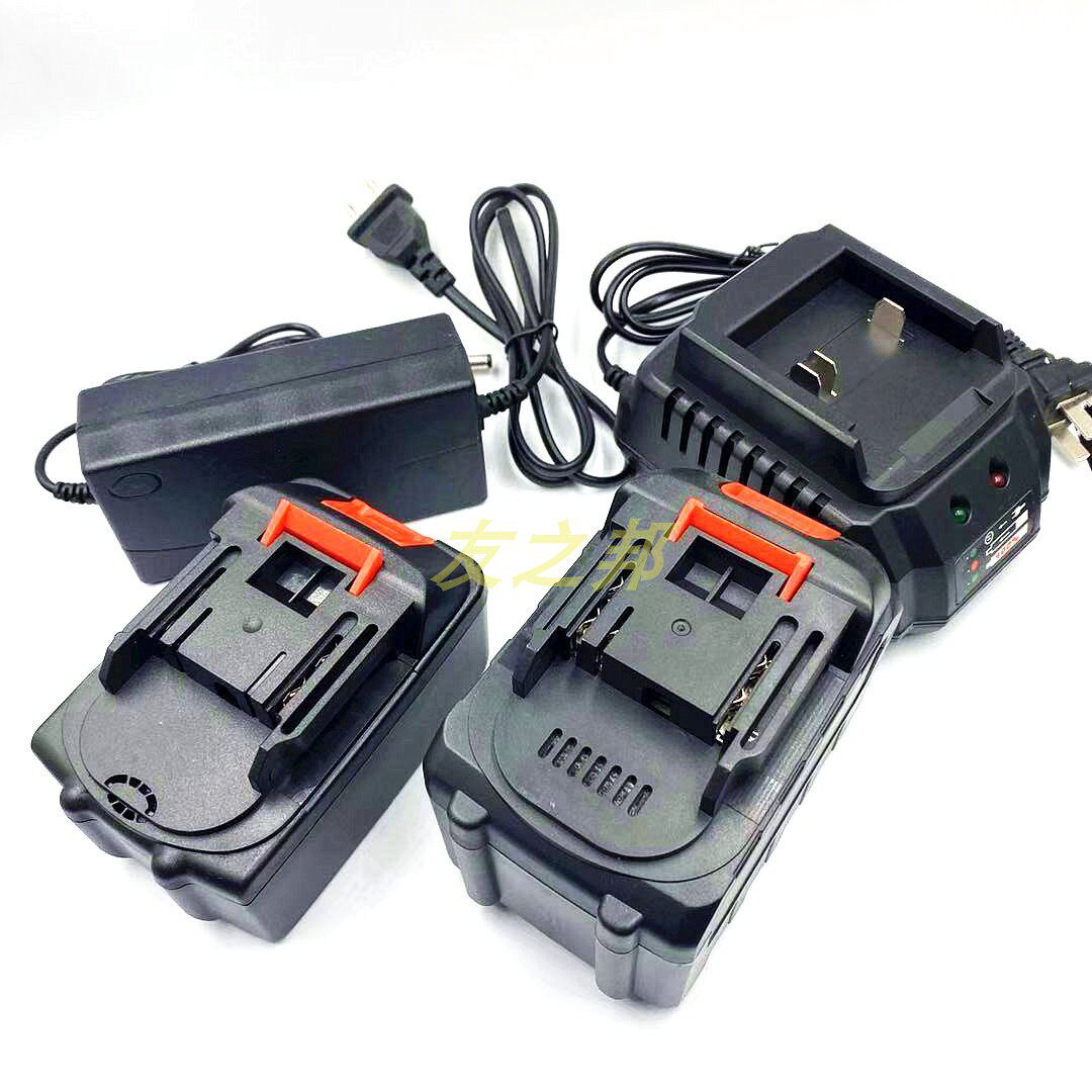 匠米 268Tv 298tv充电式无刷角磨机切割机抛光手砂轮锂电池充电器