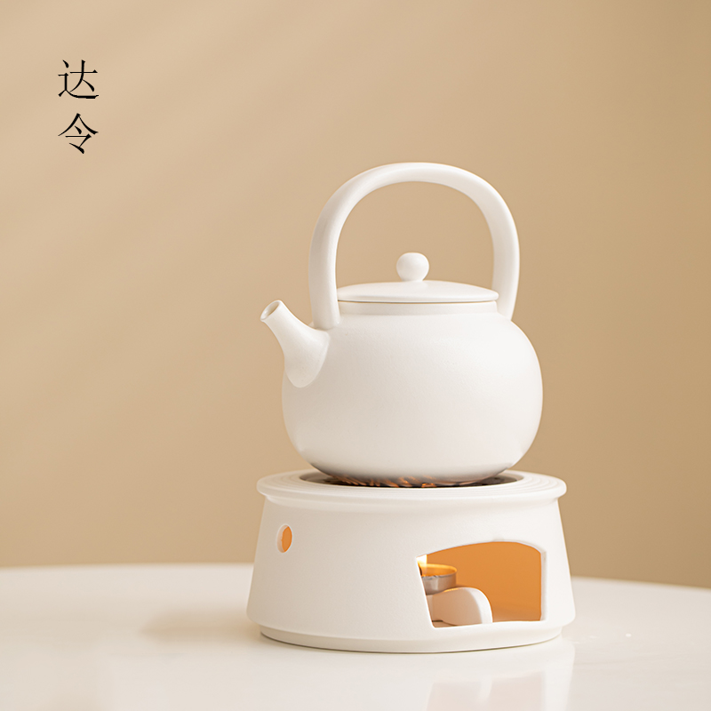 简约蜡烛保温炉陶瓷温茶炉底座