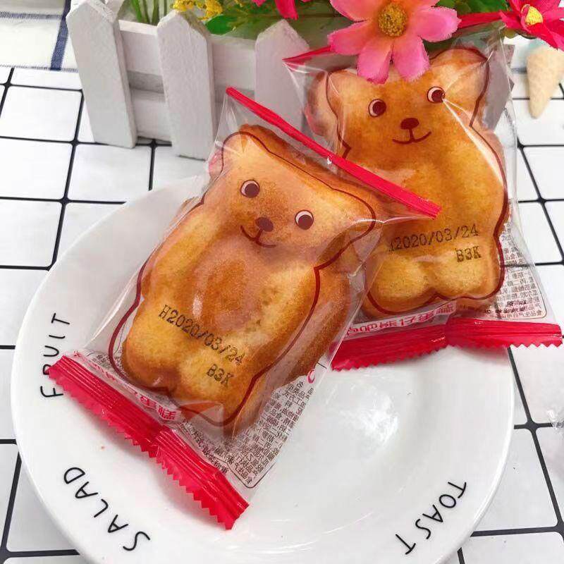 泡吧小熊仔小熊蛋糕糕点点心休闲办公D零食营养儿童早餐软面包整