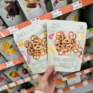 新货明星同款现货韩国OLIVEYOUNG碱水结低卡洋f葱芝士蒜香黄油休