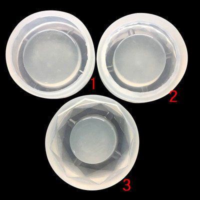 全镜面成品10CM烟灰缸模具水晶烟灰缸滴胶模具手工制作干花容器