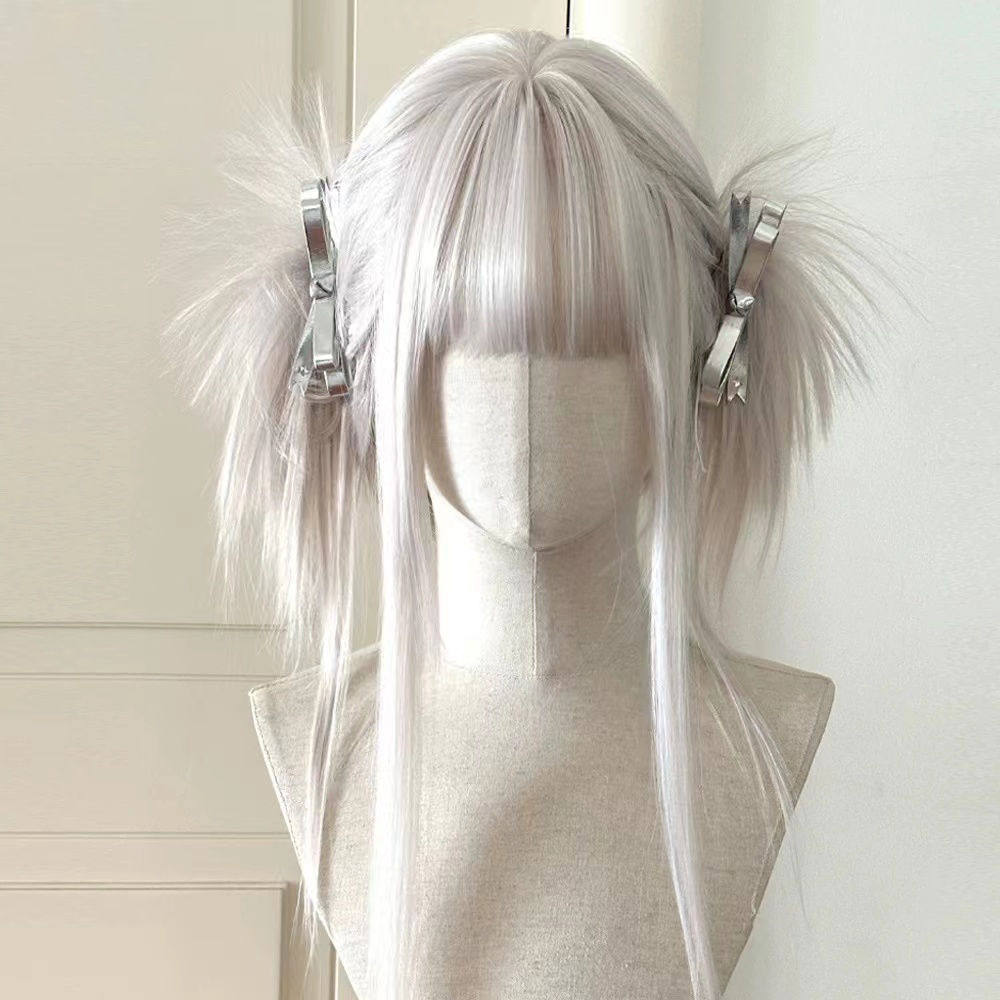 许昌元泱千禧蝴蝶姬双马尾鸡窝头cos仿真发丝轻亚时尚整顶全头套