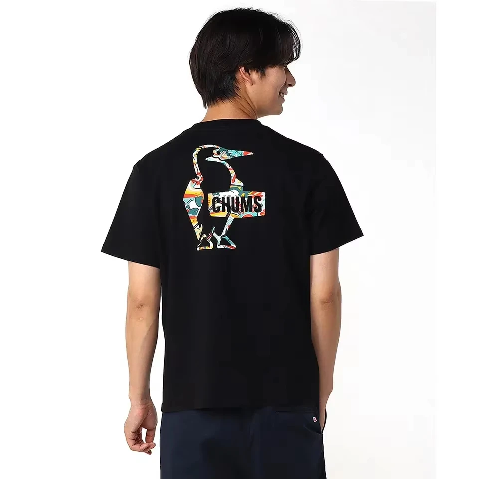 2025 T-shirt men's casual short-sleeved outdoor loose T-shir