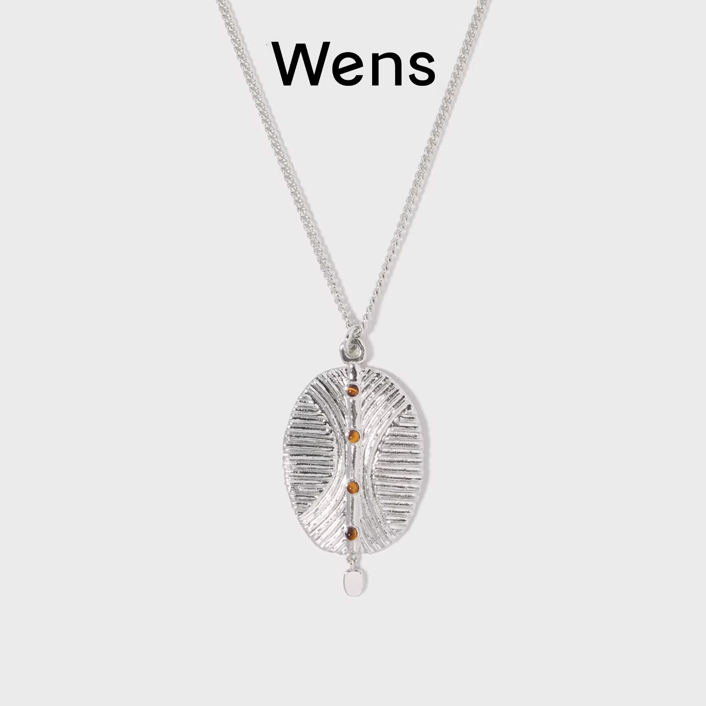 Wens部落图腾镶绿松石盾牌手镯女