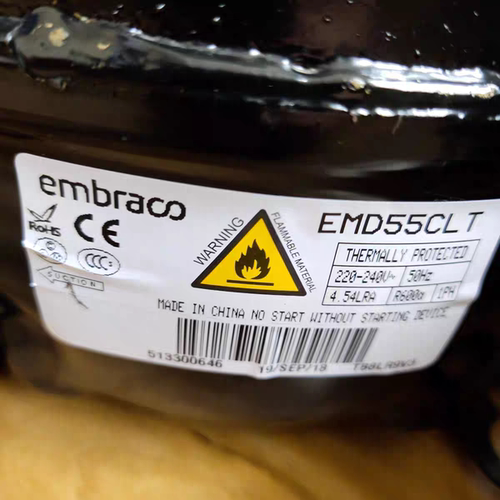 全新恩布拉科EMB46CLC EMX40CLC EM2C32CLT EMB55CLP压缩机