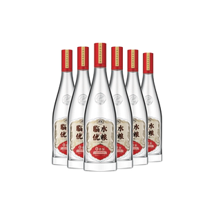 酒厂直营临水酒优粮精品安徽老字号白酒纯粮口粮酒42度500ml*6瓶