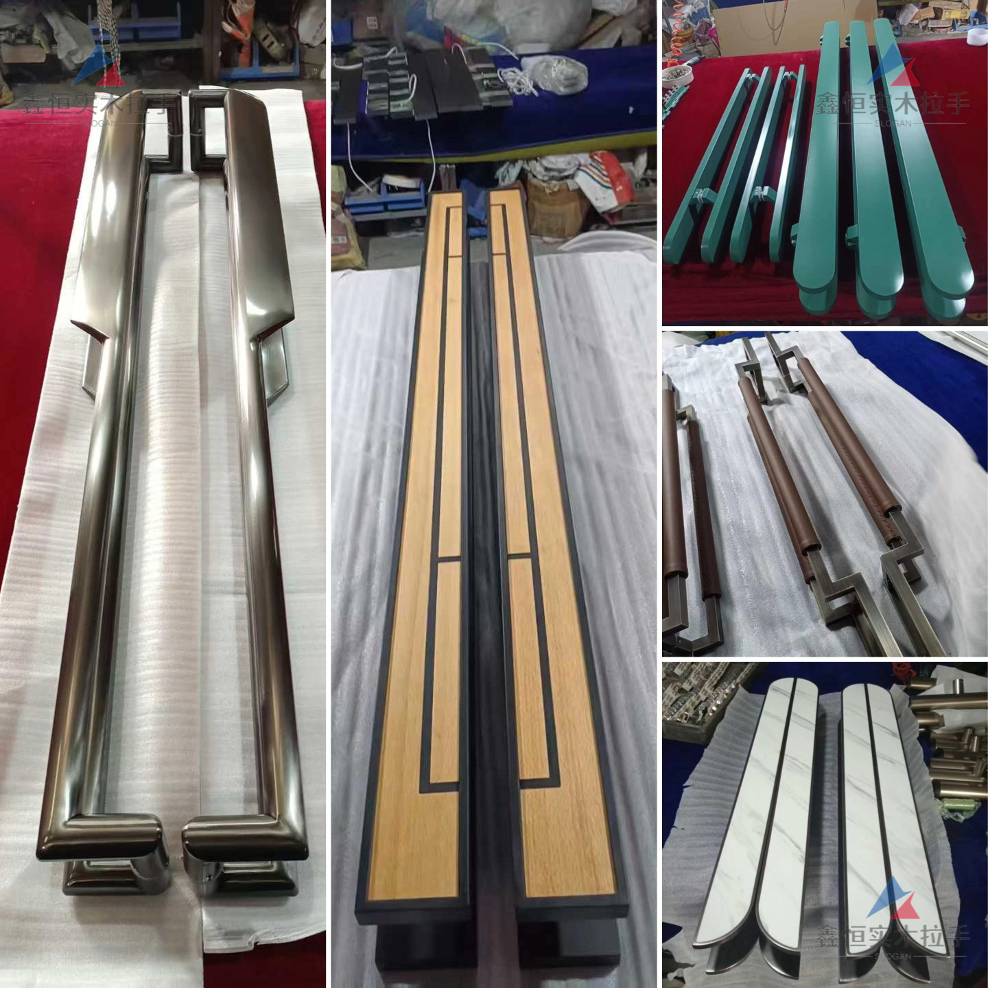 定制设计师大师设计款艺术工艺玻璃门连锁酒店铝板雕刻大门拉手