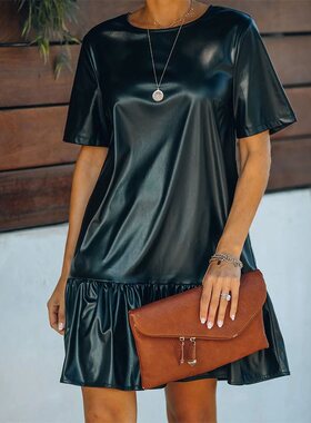 2021 Temperament-commuting flounce loose tin paint false