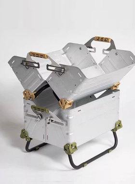 山也至子适配SNOW PEAK雪峰开口箱折叠腿增高腿TNR开口箱箱脚25L