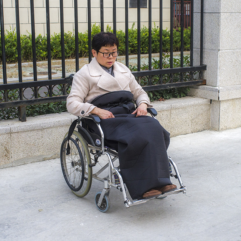 轮椅加厚加绒户外冬季保暖裙